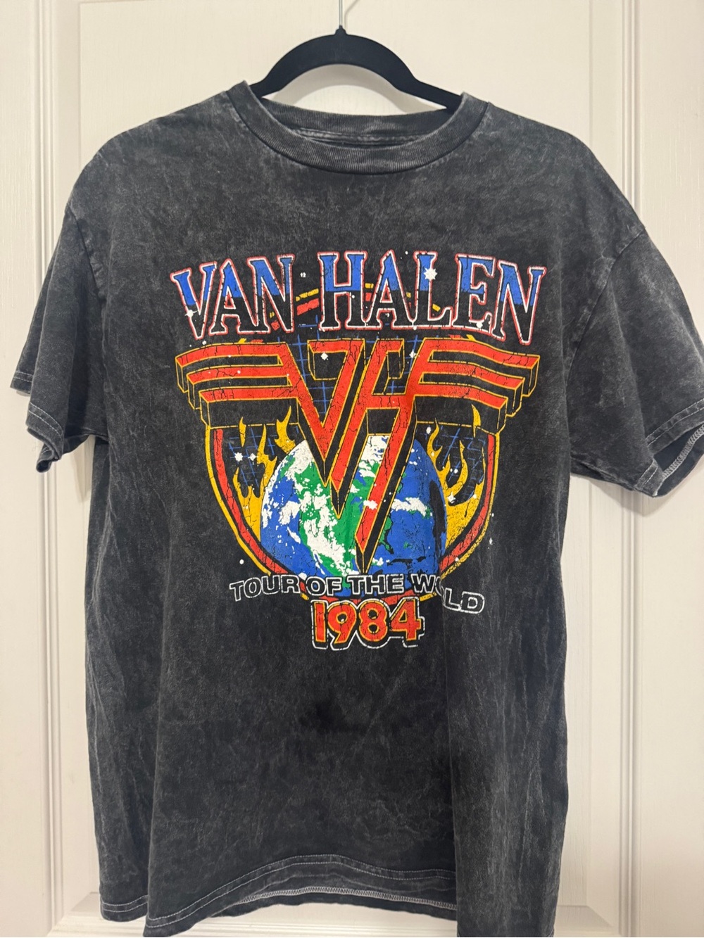 Van Halen 1984 Tour Graphic Tee - Black